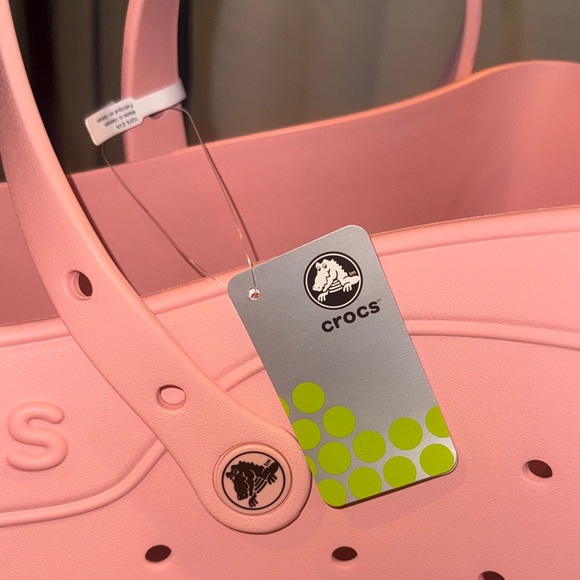 CROCS Classic Jeweled Pink Tote NWT - Picture 2 of 10